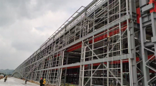 黄骅市南大港开发区钢结构厂房工程