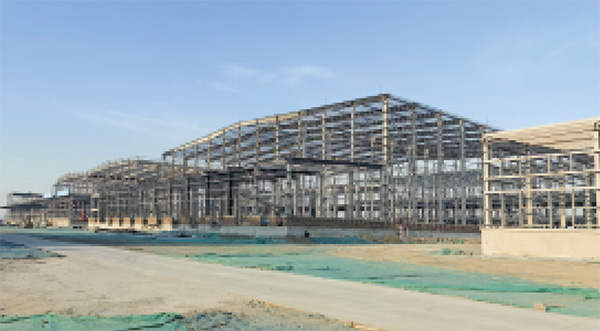 浙江省中科冠腾科技有限公司二期钢结构工程